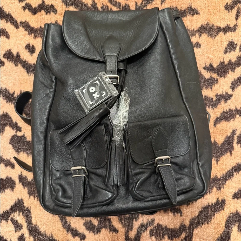Pre-loved YSL Black Backpack
